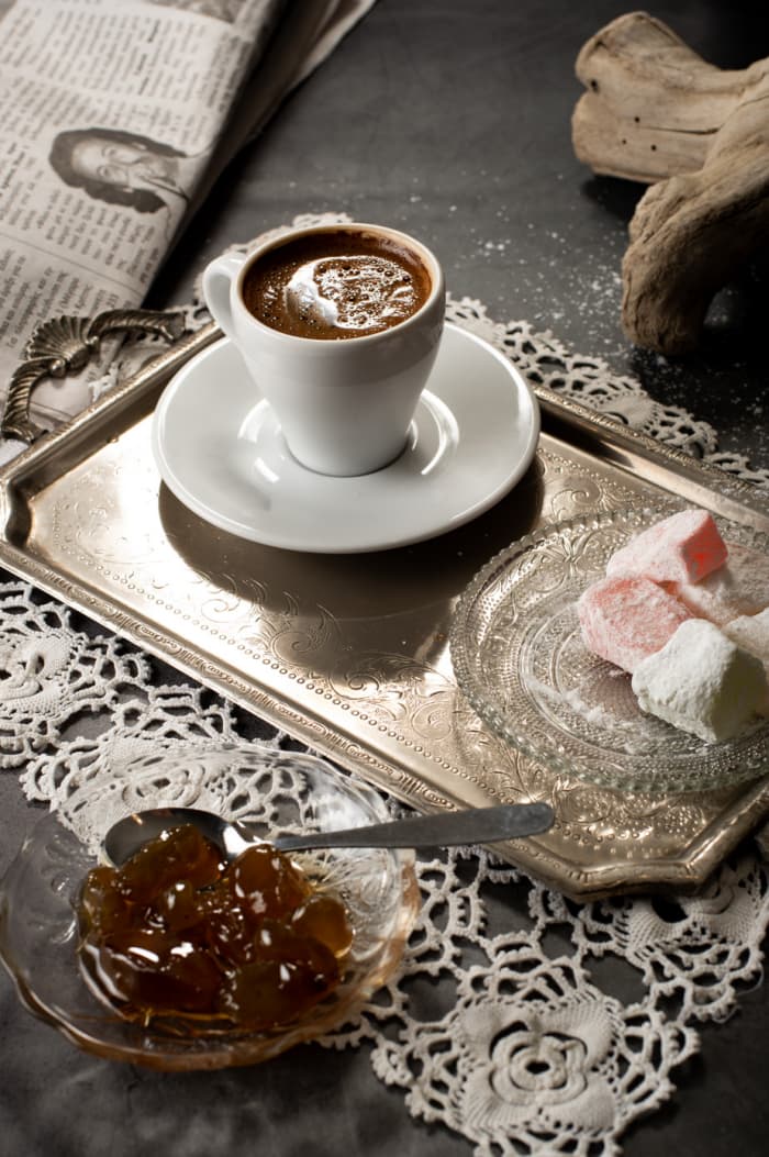Καφές Ελληνικός Γλυκό Κουταλιού Ηράκλειο Κρήτης Φυλλοσοφίες