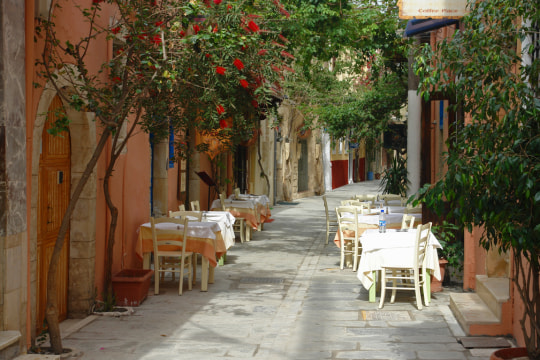 Rethymno city - street view